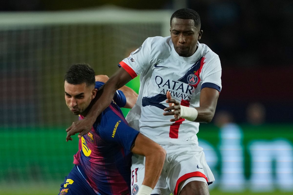 ¡Golpe en Champions! PSG derrotó 4-2 al Barcelona con Willian Pacho en cancha