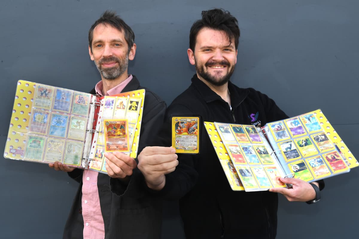 Colección de cartas Pokémon del jubilado de Woking